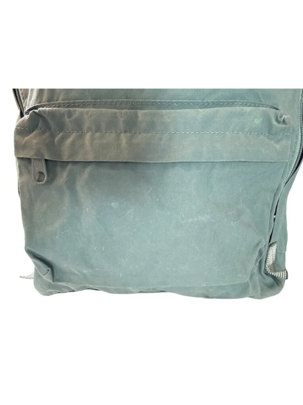 Fjallraven Kanken Classic Backpack in Frost Green Convertible Swedish GUC P7 13